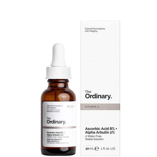 The Ordinary Ascorbic Acid 8%+Alpha Arbutin 2% 30ml Without Box
